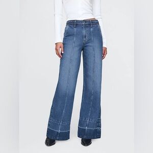 GAP High Rise Stride wide leg Denim Jeans